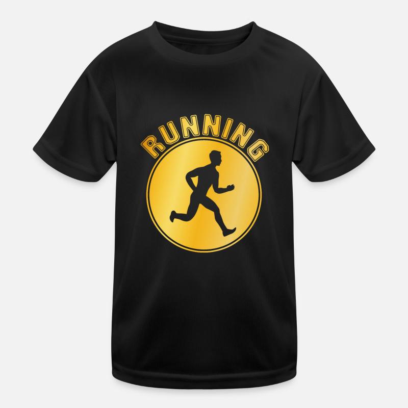 Joggen Kinder Funktions-T-Shirt