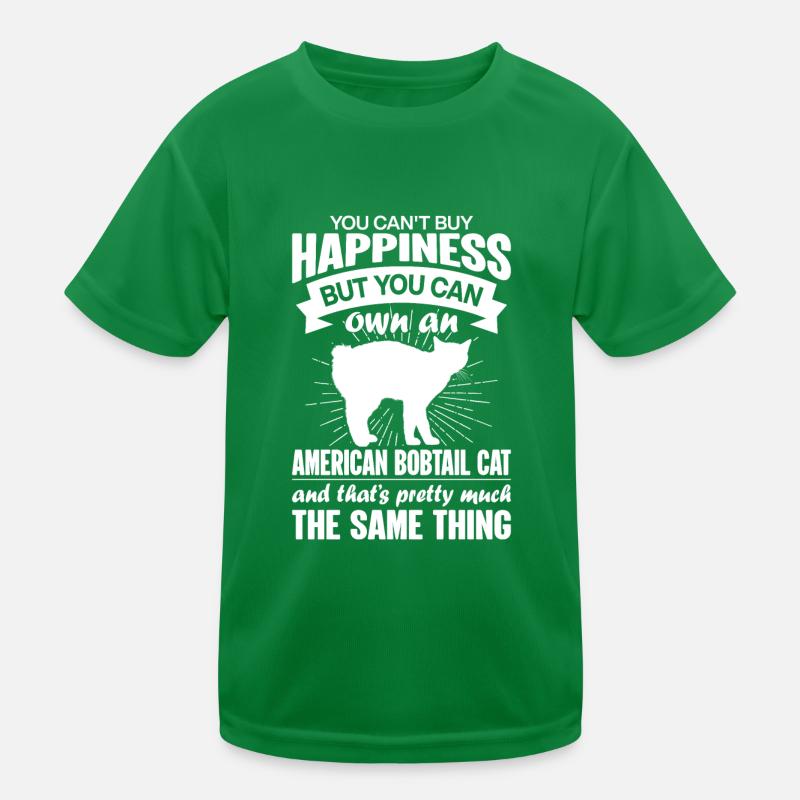 Peut acheter un chat bobtail américain T-shirt sport Enfant