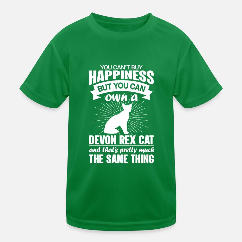 Peut acheter un chat Devon Rex T-shirt sport Enfant