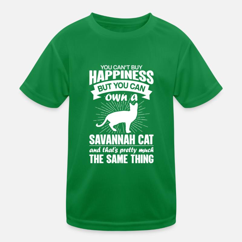 Kann Eine Savannah-Katze Kaufen Kinder Funktions-T-Shirt