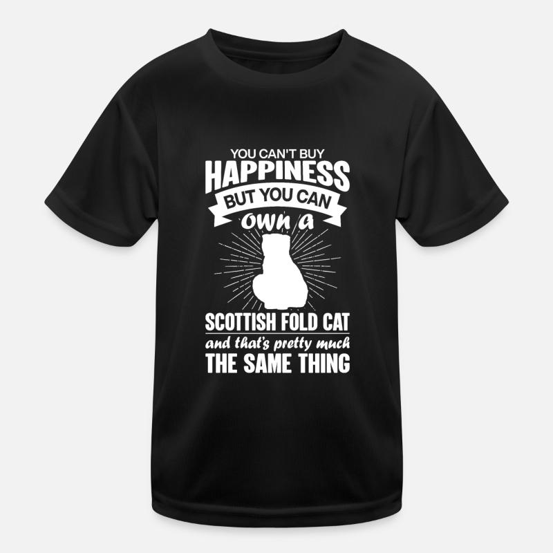 Peut acheter un chat Scottish Fold T-shirt sport Enfant