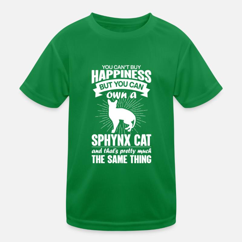 Peut acheter un chat Sphynx T-shirt sport Enfant