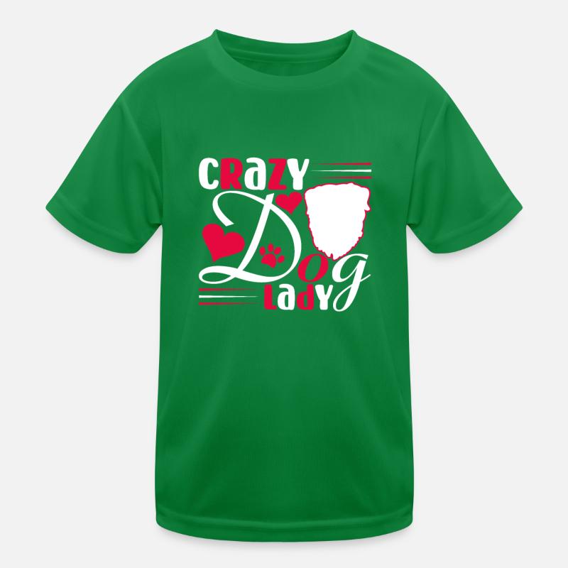 Chienne folle T-shirt sport Enfant