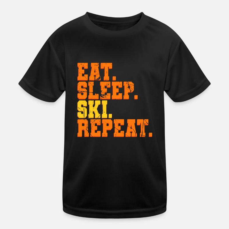 Skiing Ski T-shirt sport Enfant