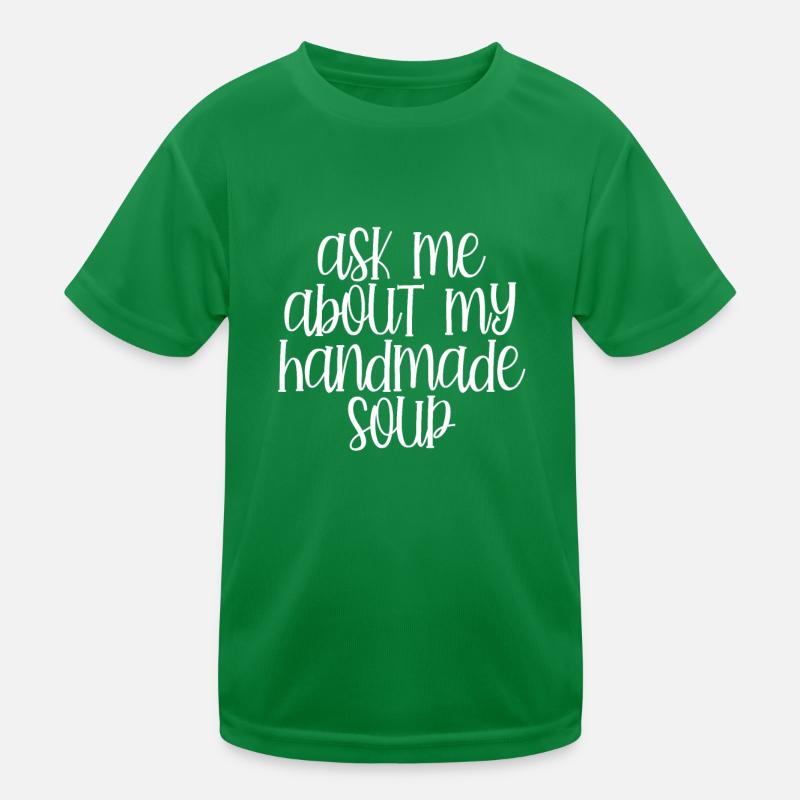 Demandez-moi ma soupe T-shirt sport Enfant