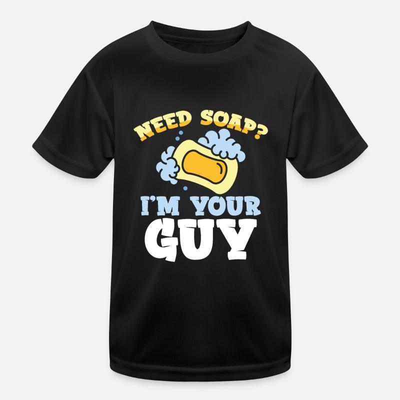 Je suis ton savon Guy T-shirt sport Enfant