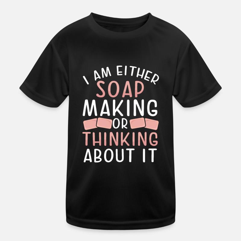 Faire du savon ou y penser T-shirt sport Enfant