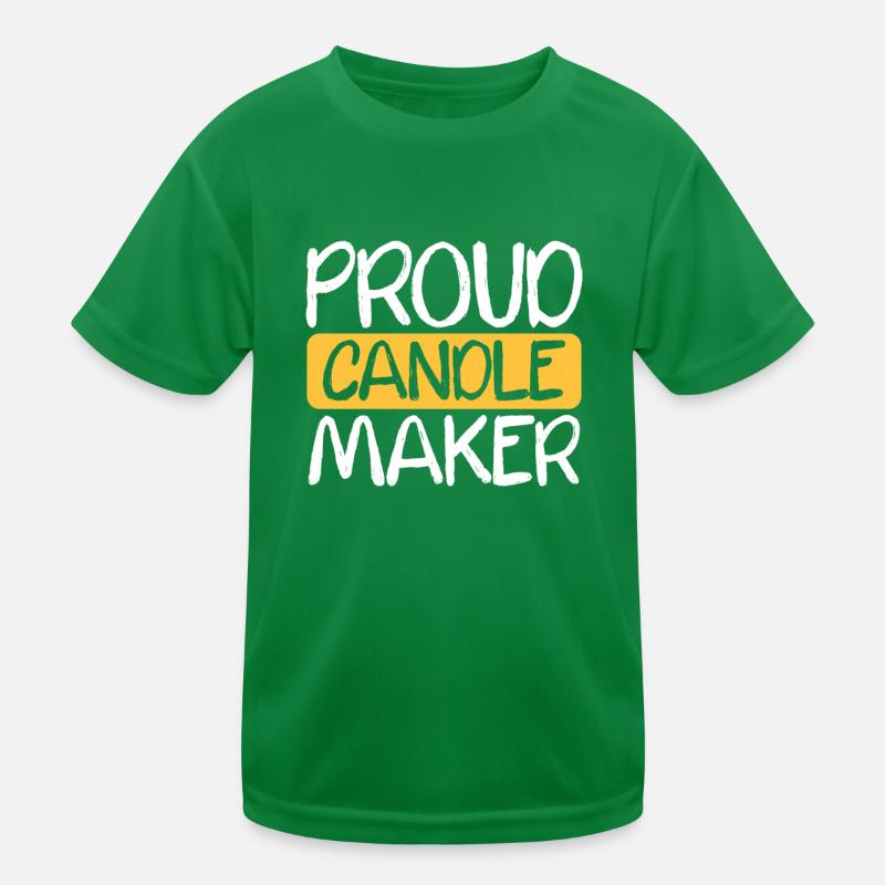 Fier fabricant de bougies T-shirt sport Enfant