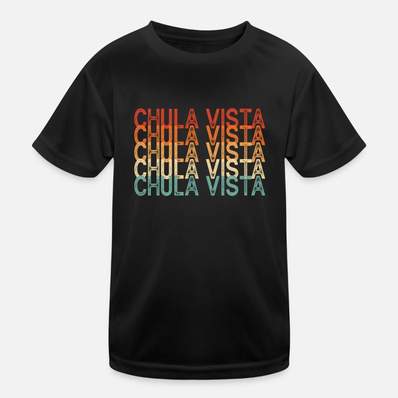 Chula Vista California Kids Functional T-Shirt