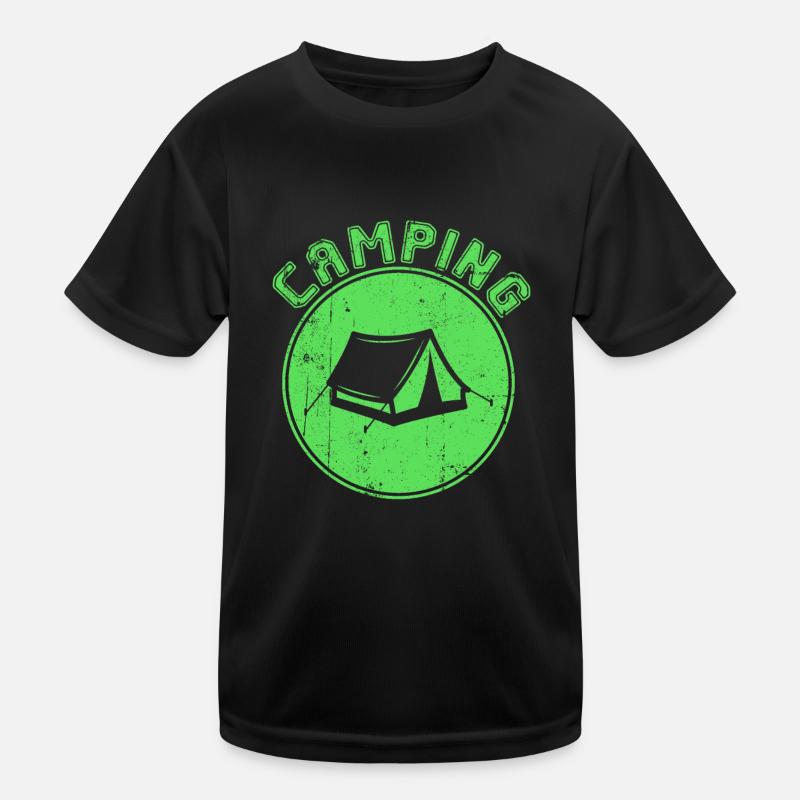 Camping Kids Functional T-Shirt