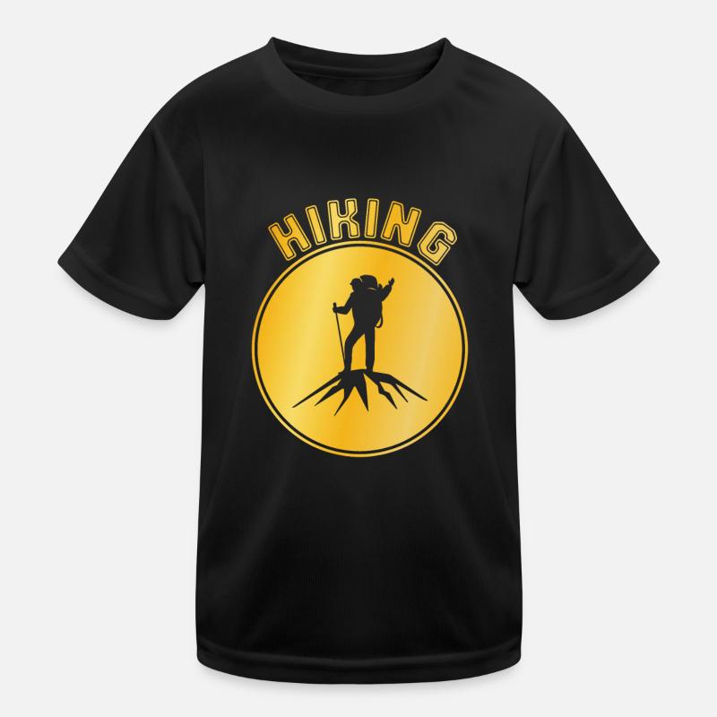 Bergsteigen Kinder Funktions-T-Shirt