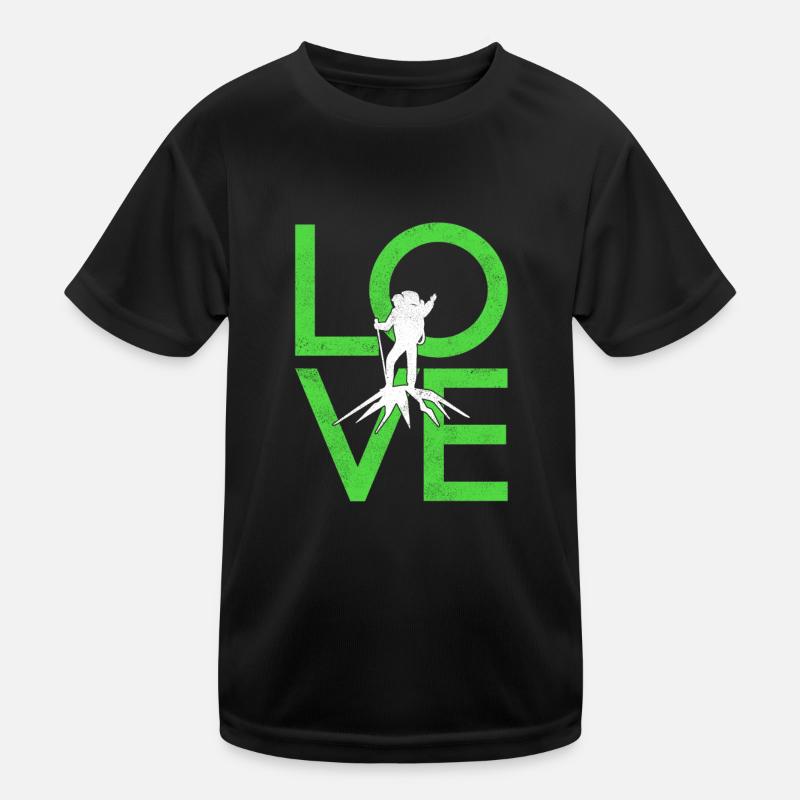 Bergsteigen Kinder Funktions-T-Shirt