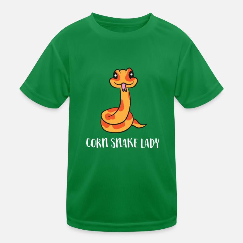 Corn Snake Lady Cute Pet Corn Snake Kinder Funktions-T-Shirt