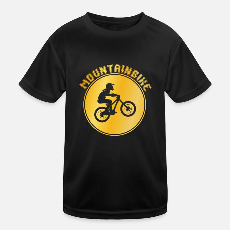 Mountainbiking Kinder Funktions-T-Shirt