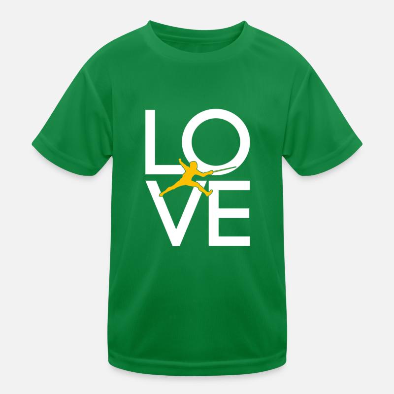 Fechten Kinder Funktions-T-Shirt