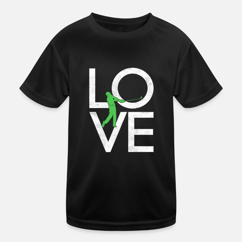 Golf Kinder Funktions-T-Shirt