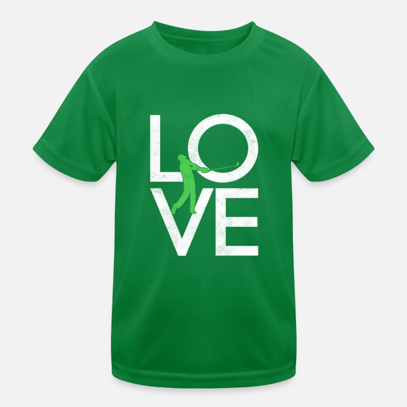 Golf Kinder Funktions-T-Shirt