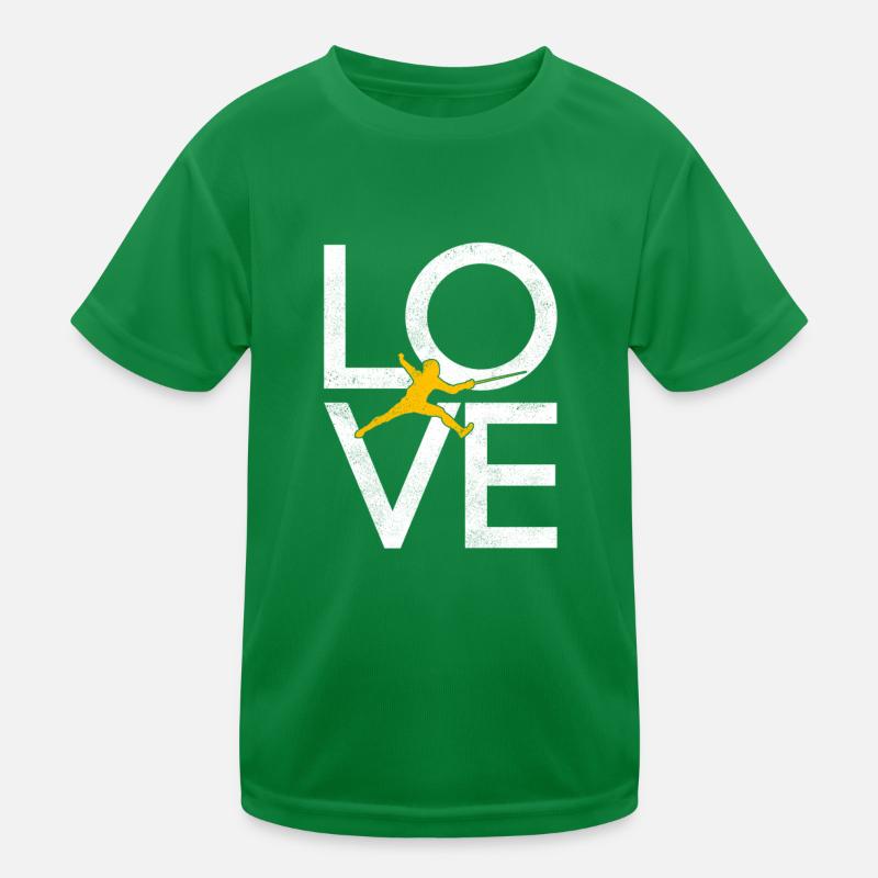 Fechten Kinder Funktions-T-Shirt