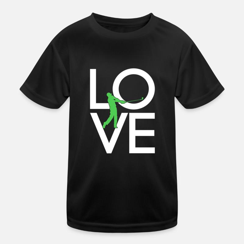 Golf Kinder Funktions-T-Shirt