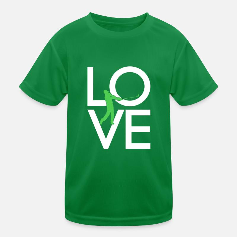Golf Kinder Funktions-T-Shirt