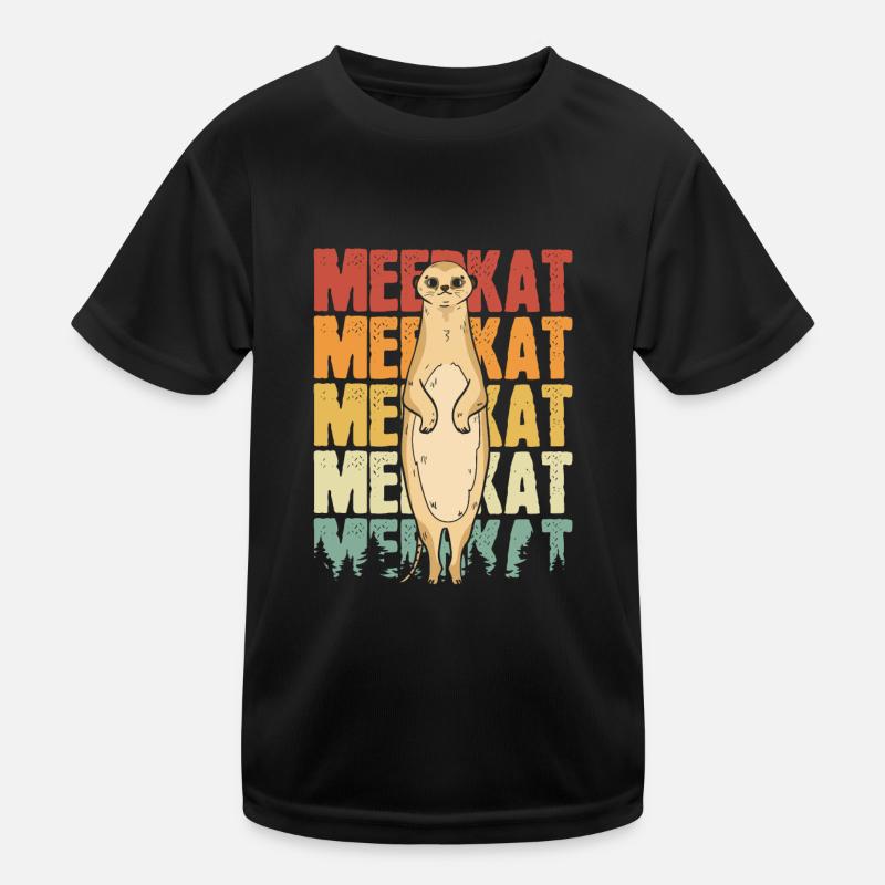 Suricates vintage T-shirt sport Enfant