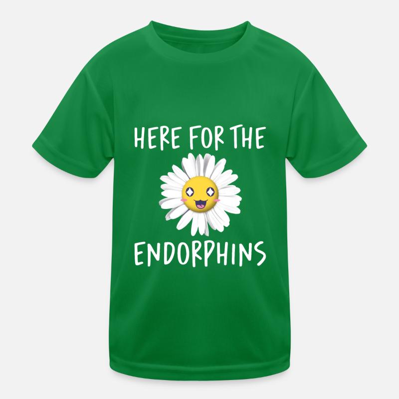 Ici pour les endorphines T-shirt sport Enfant