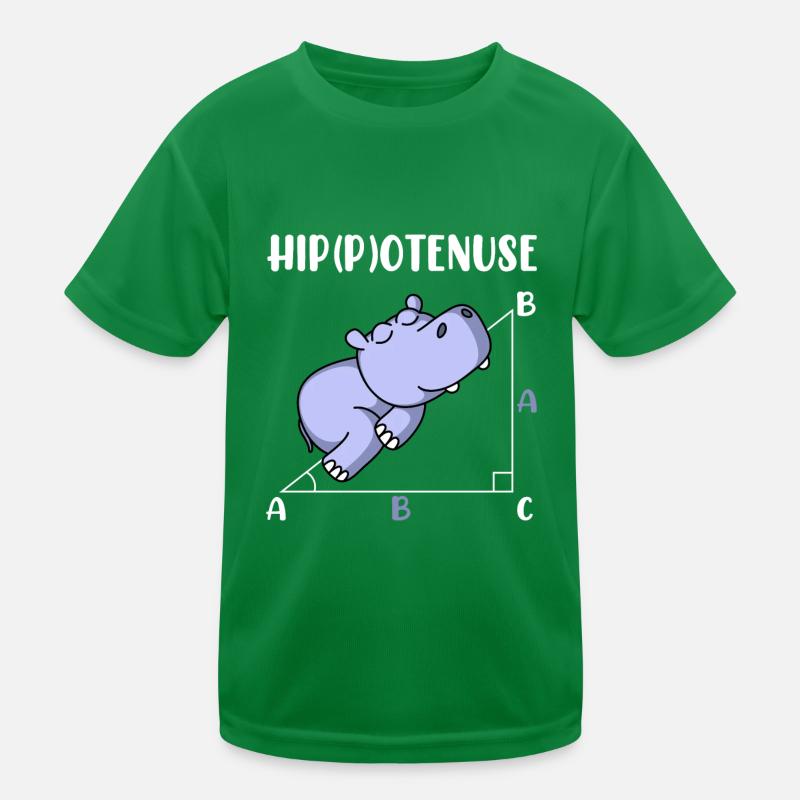Hippotenuse mathématiques amusantes maths T-shirt sport Enfant