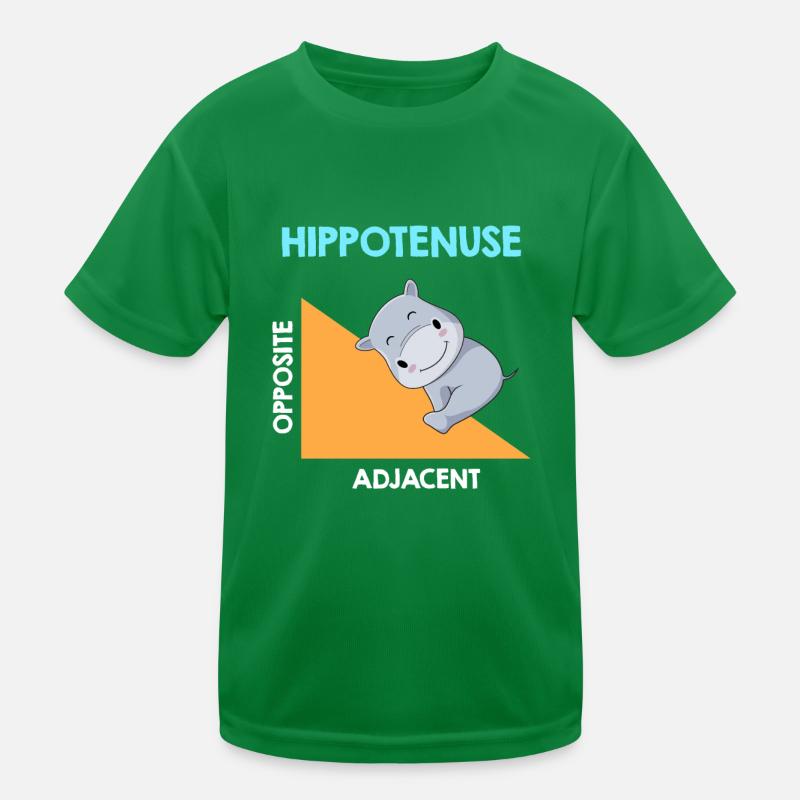 Analyse de l’algèbre d’Hippotenuse T-shirt sport Enfant