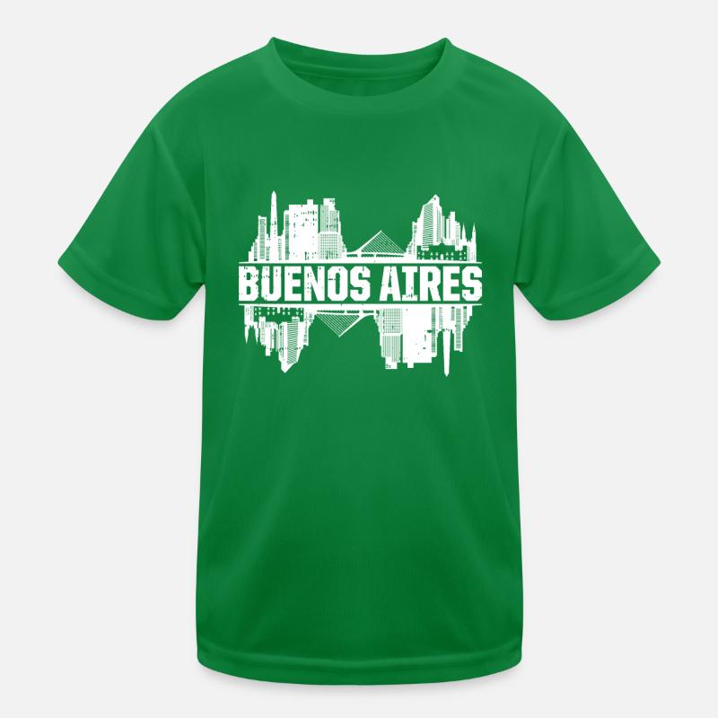 Buenos Aires Argentine Skyline T-shirt sport Enfant