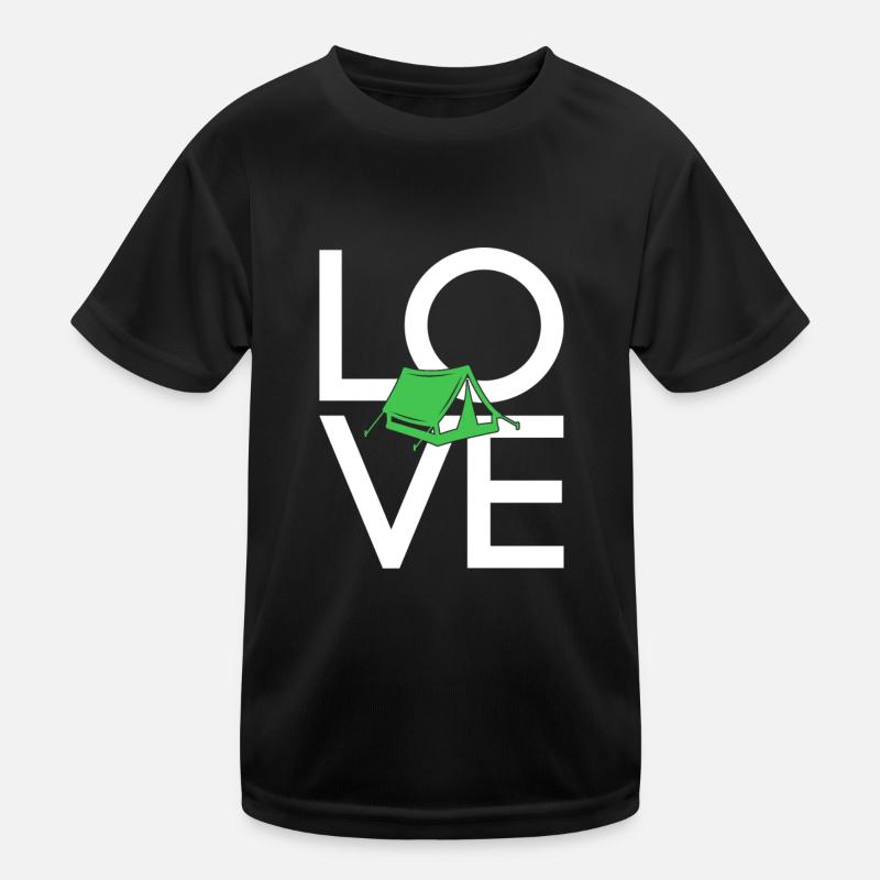 Camping Kids Functional T-Shirt