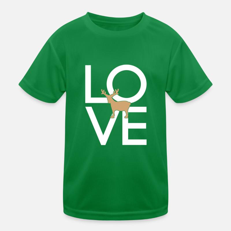 Elch Kinder Funktions-T-Shirt