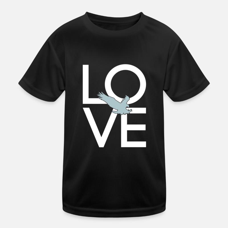 Adler Kinder Funktions-T-Shirt