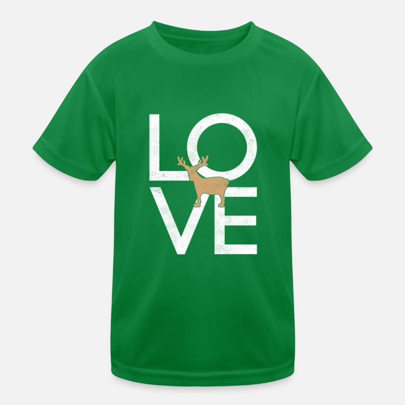 Elch Kinder Funktions-T-Shirt