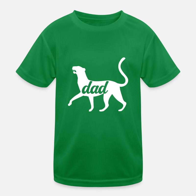Jaguar Father Papa Gift Kids Functional T-Shirt