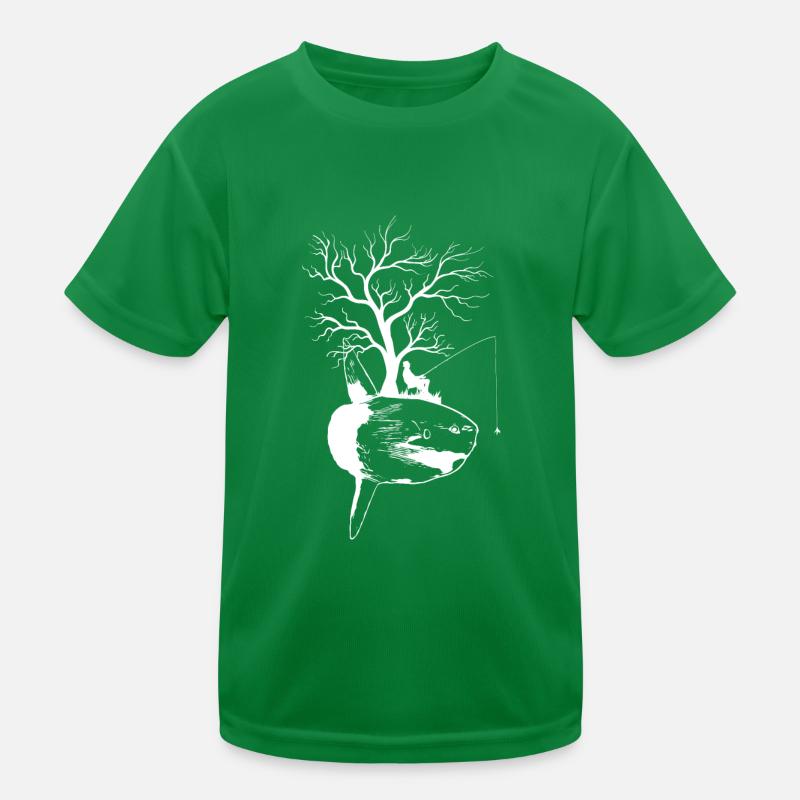 Arbre graphique - Poisson-lune T-shirt sport Enfant
