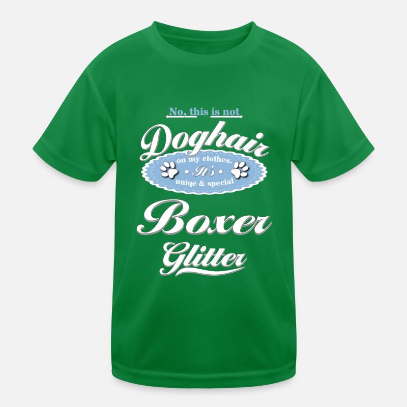 Boxer à paillettes pour chien T-shirt sport Enfant