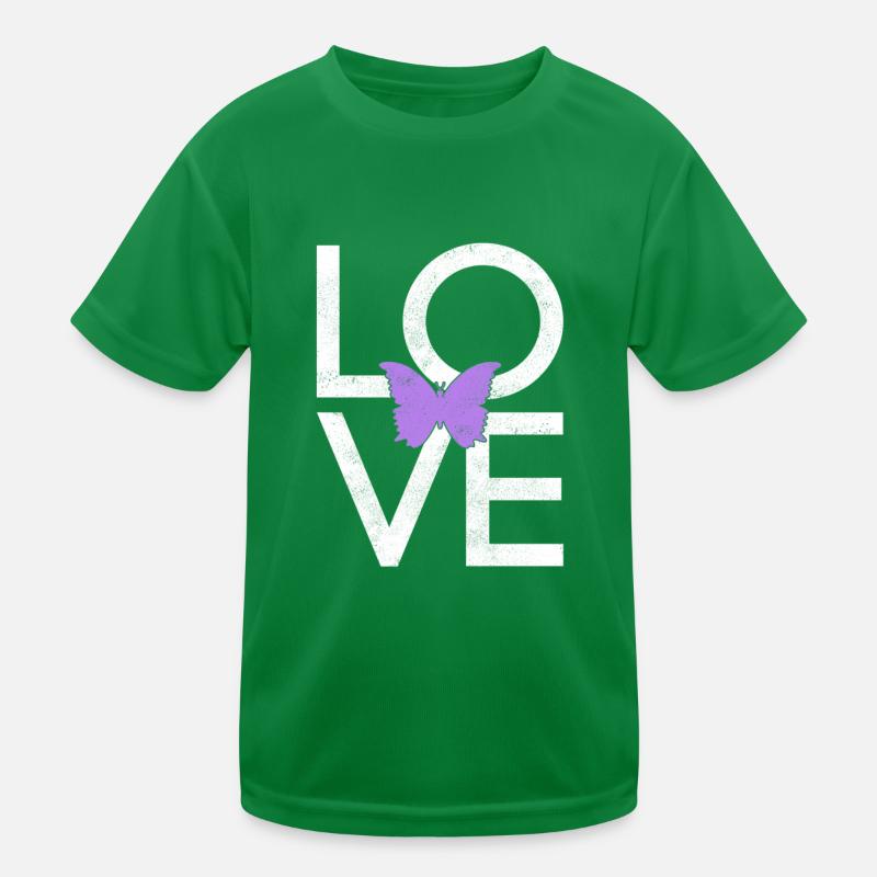 Schmetterling Kinder Funktions-T-Shirt
