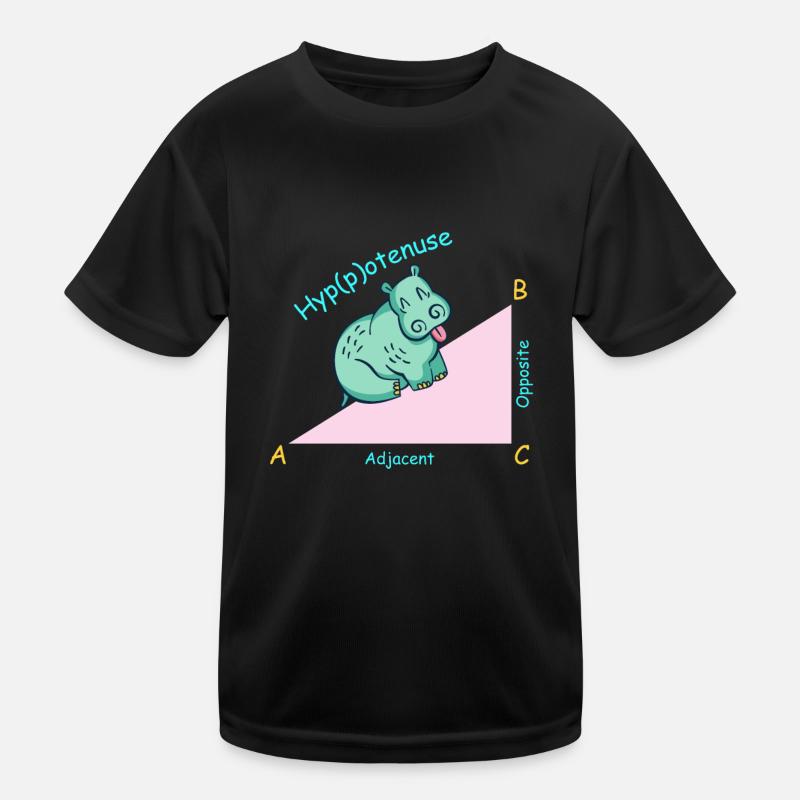Mathelehrer Mathematiker Hippotenuse Kinder Funktions-T-Shirt