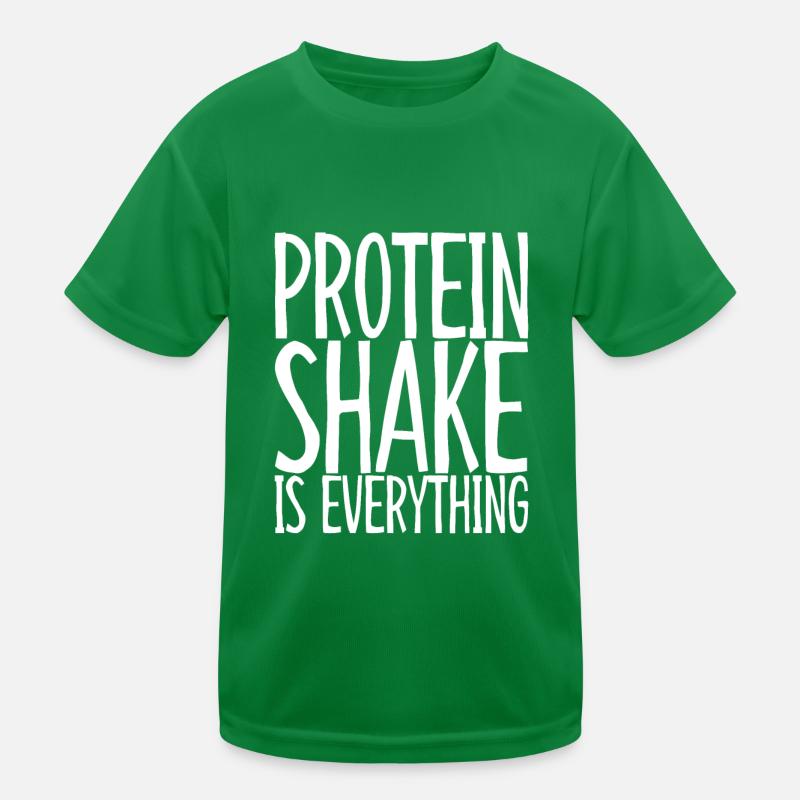 Protein Shake Is Everything 3 Kids Functional T-Shirt