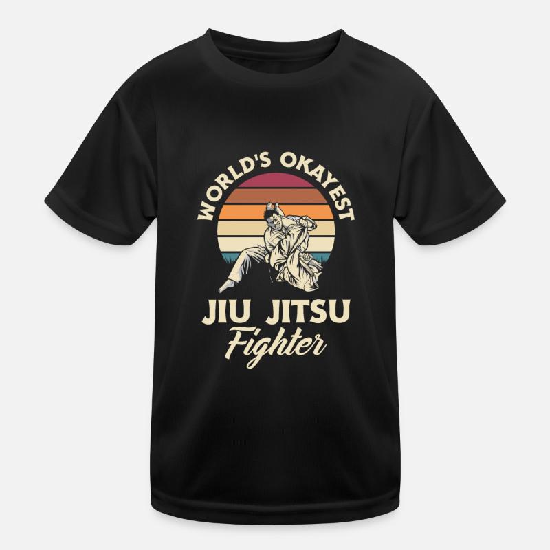 Jiu Jitsu Jiu Jitsu Jiu Jitsu Kinder Funktions-T-Shirt