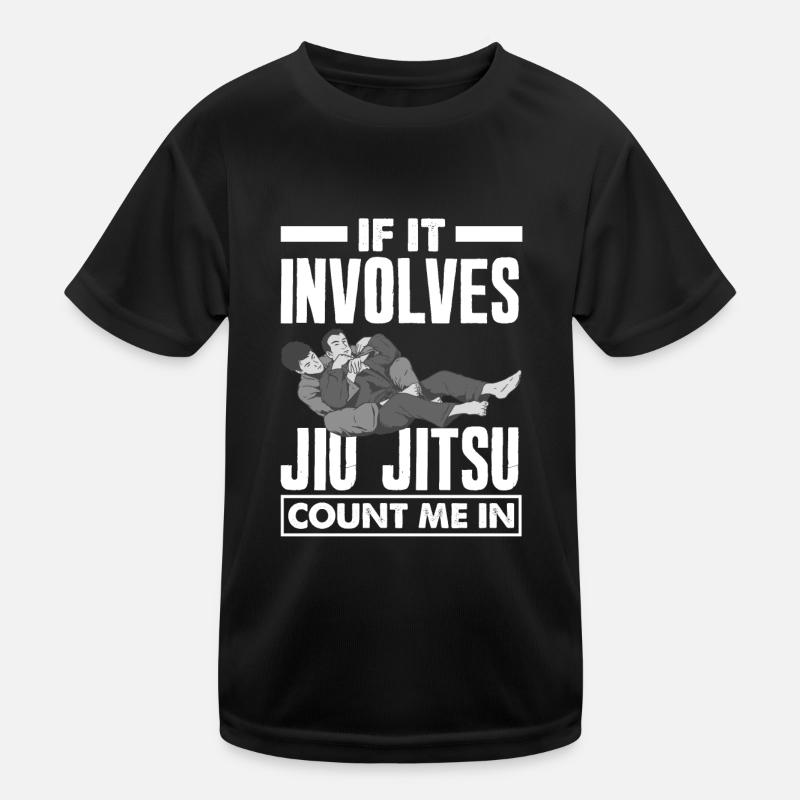 Jiu Jitsu Jiu Jitsu Jiu Jitsu Kinder Funktions-T-Shirt