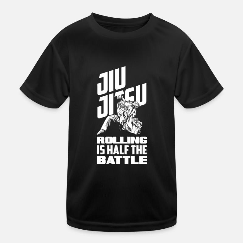 Jiu Jitsu Jiu Jitsu Jiu Jitsu Kinder Funktions-T-Shirt