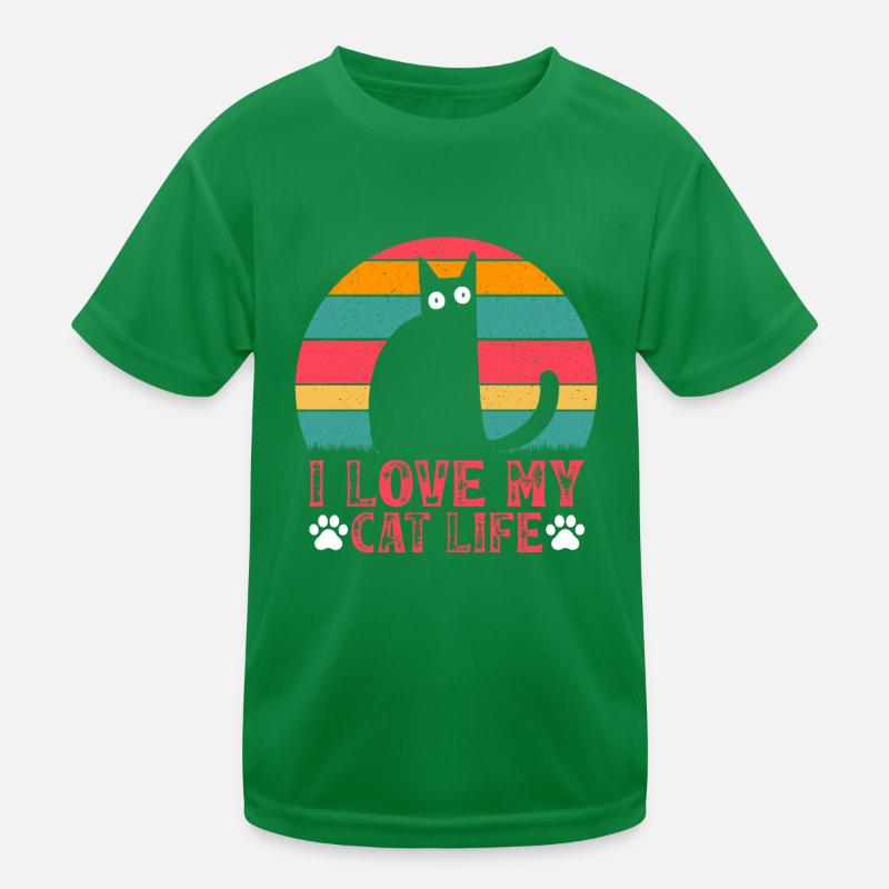 Funny Cat Meme Cat Owner Cat Lover Kids Functional T-Shirt