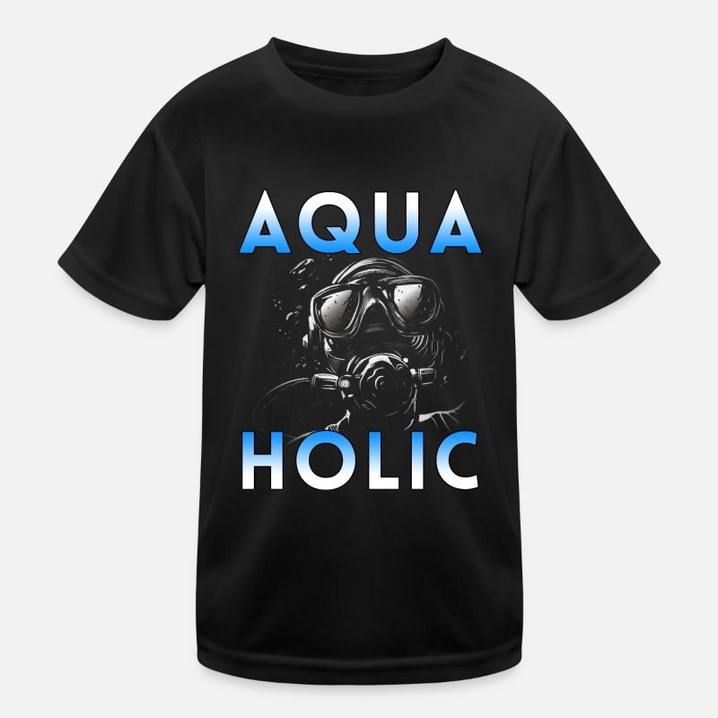 Apnea Diver Apnéiste Scuba Diver T-shirt sport Enfant