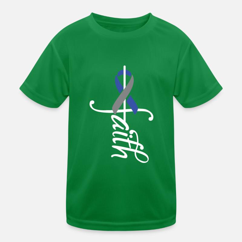 Ribbon Typ 1 Diabetes -Krankheitsbewusstsein Kinder Funktions-T-Shirt