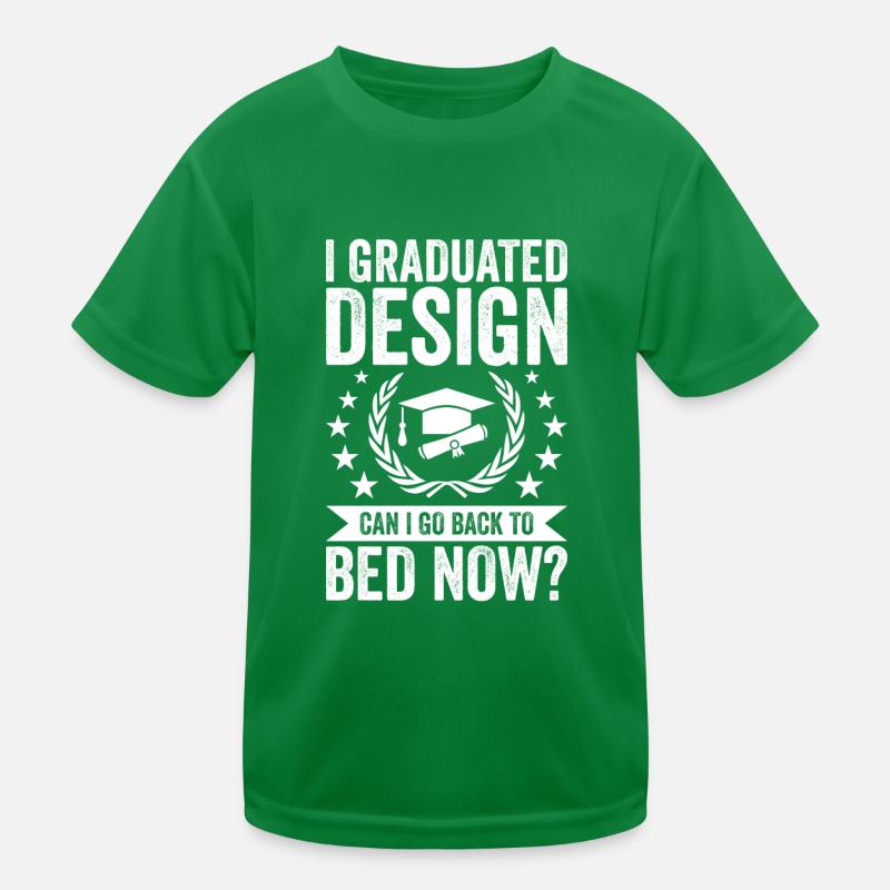 Ich Habe Design Studiert Kinder Funktions-T-Shirt