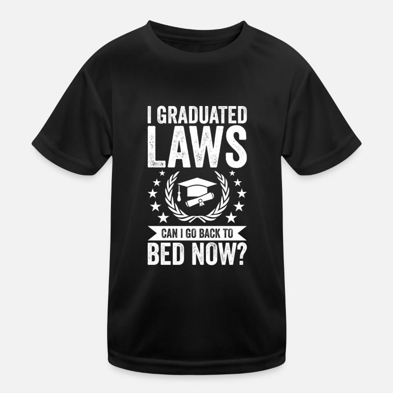 I studied law Kids Functional T-Shirt