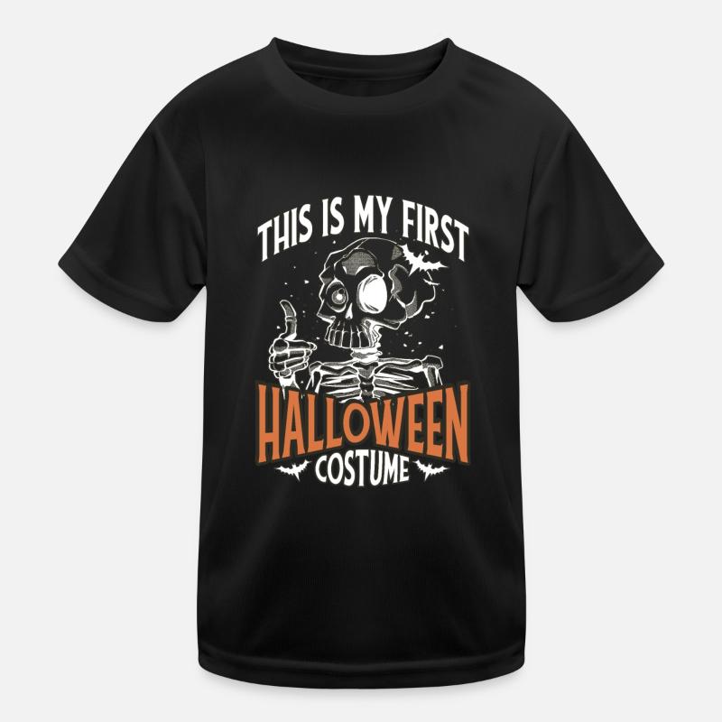 C’est mon 1er costume d’Halloween avec Boo Pumpkin T-shirt sport Enfant