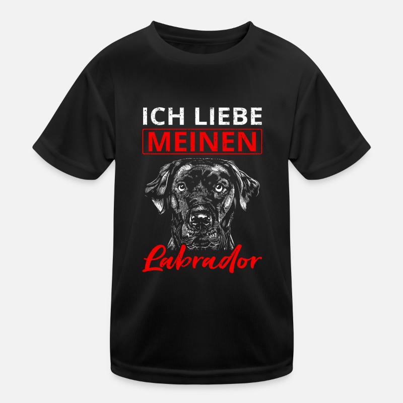 Labrador Kinder Funktions-T-Shirt