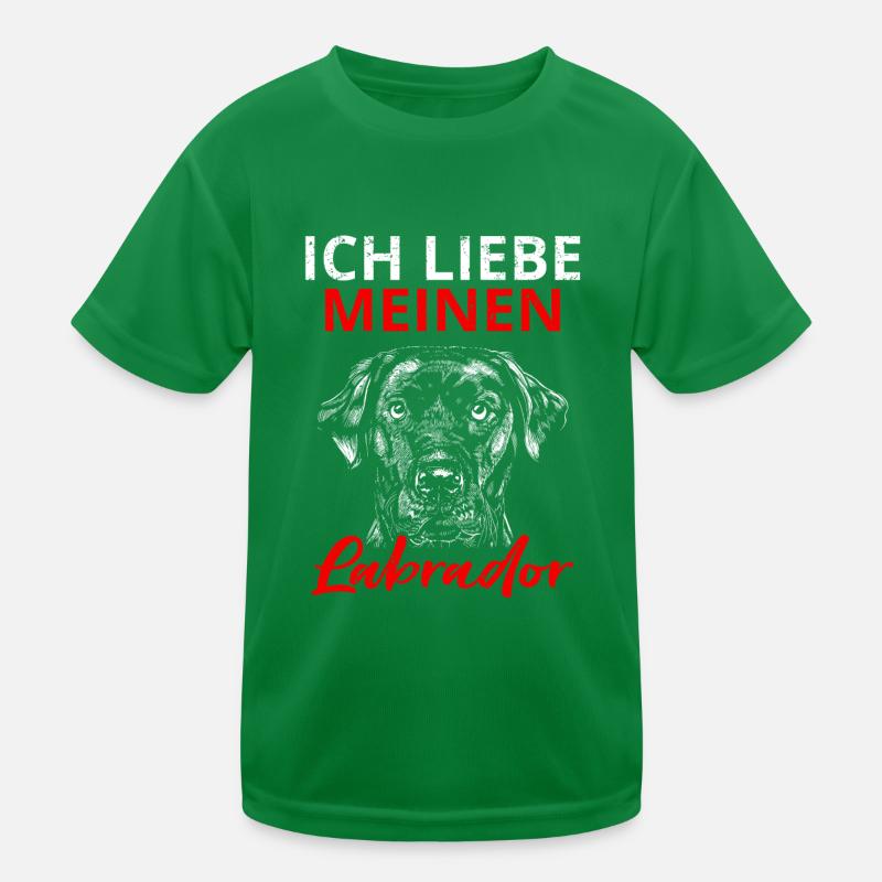 Labrador Kinder Funktions-T-Shirt
